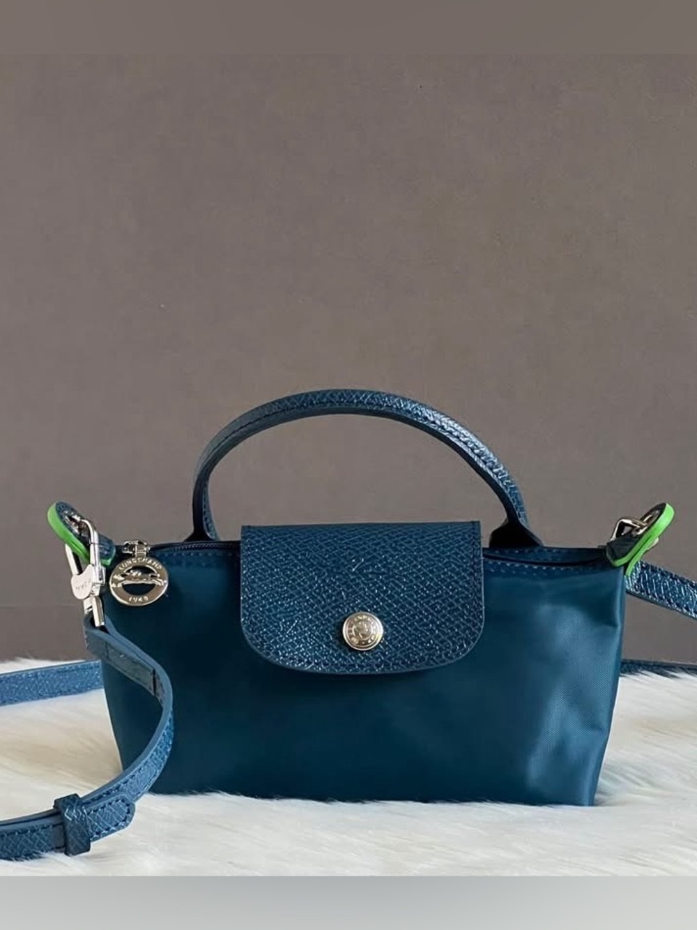 Longchamp XS Le Pliage Original Pouch with Strap